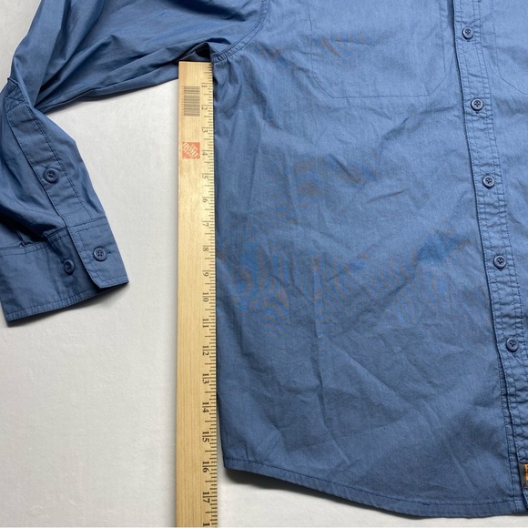 Reel Legends Vented Fishing Blue Long Sleeve Men’s Size Large. - Picture 5 of 7